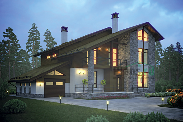 Проект дома 55-80