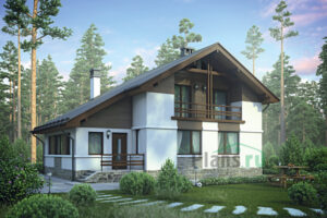 Проект дома 55-84