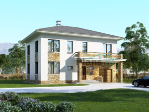 Проект дома 68-58