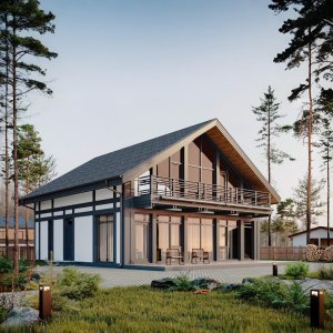 Индивидуальный проект бани J-191-G