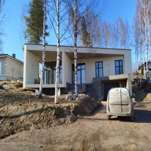 Загородный дом по индивидуальному проекту в дер. Скотное