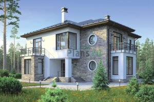 Проект дома 38-55