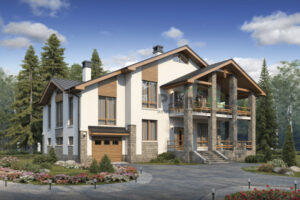 Проект дома 40-35