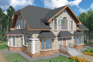 Проект дома 40-55