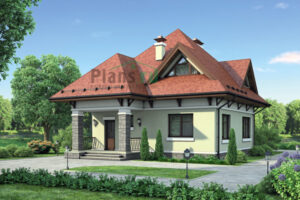 Проект дома 55-25