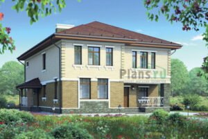 Проект дома 55-55