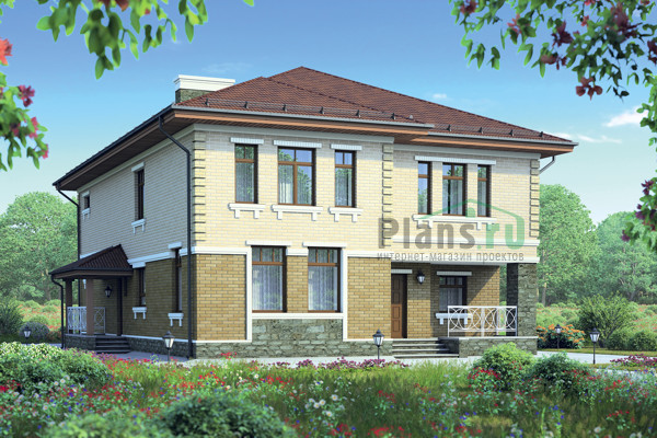 Проект дома 55-55