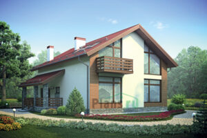Проект дома 55-82