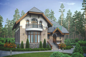 Проект дома 55-90