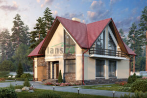 Проект дома 57-55