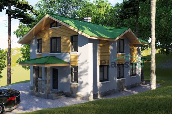 Проект дома 80-52