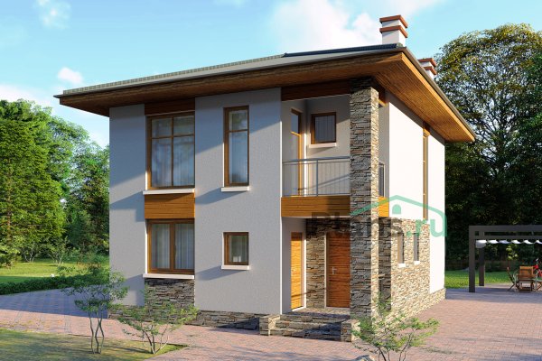 Проект дома 80-58