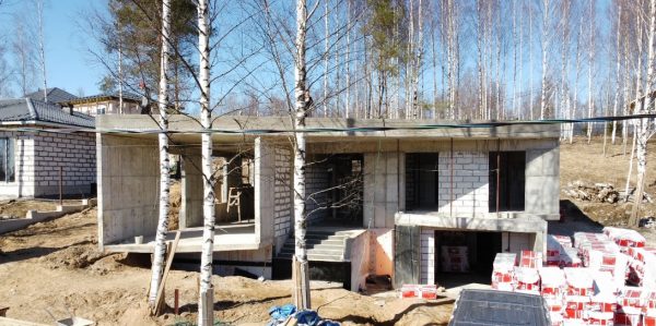 Строительство домов из газобетона под ключ - проекты и цены коттеджей из газоблоков в Москве
