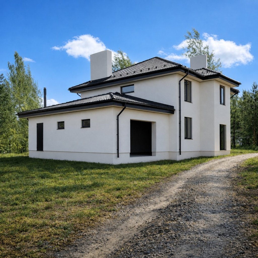 Загородный дом в д. Верхние Осельки