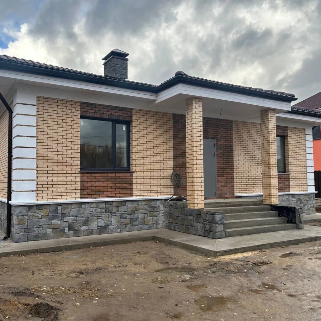Загородный дом по индивидуальному проекту в п.Островки