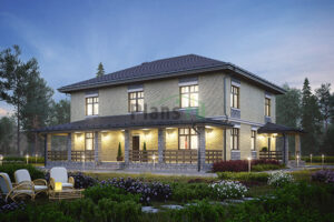 Проект дома 40-08