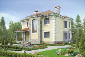 Проект дома 40-77