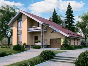 Проект дома 56-55