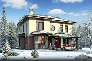 Проект дома 56-56