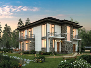 Проект дома 60-14