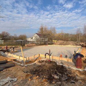 Фундамент в г. Пушкин